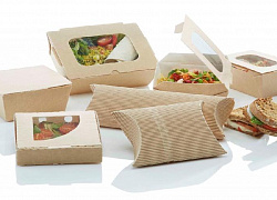 Картонная упаковка для пищевых продуктов